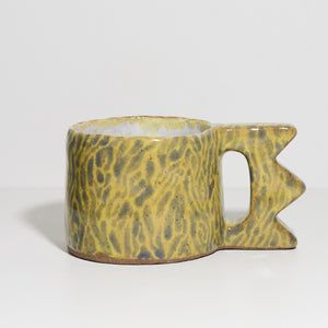 Mug with Chunky Zig Zag Handle