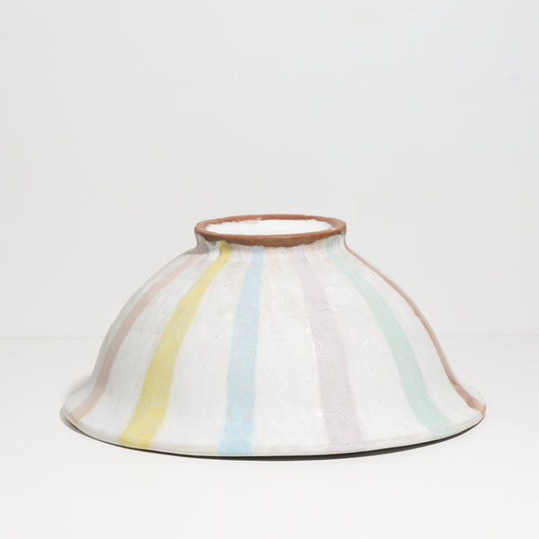 Bowl with Pastel stripes