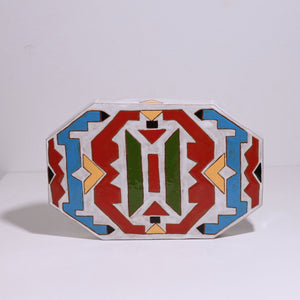 Small Octagonal Pedestal (Carpet design)