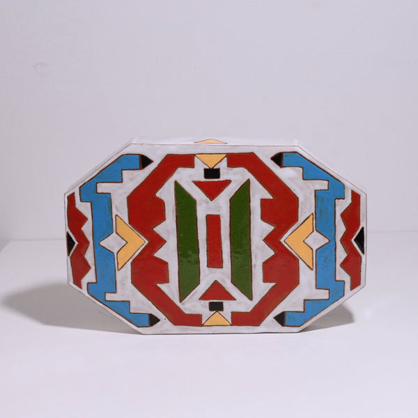 Small Octagonal Pedestal (Carpet design)