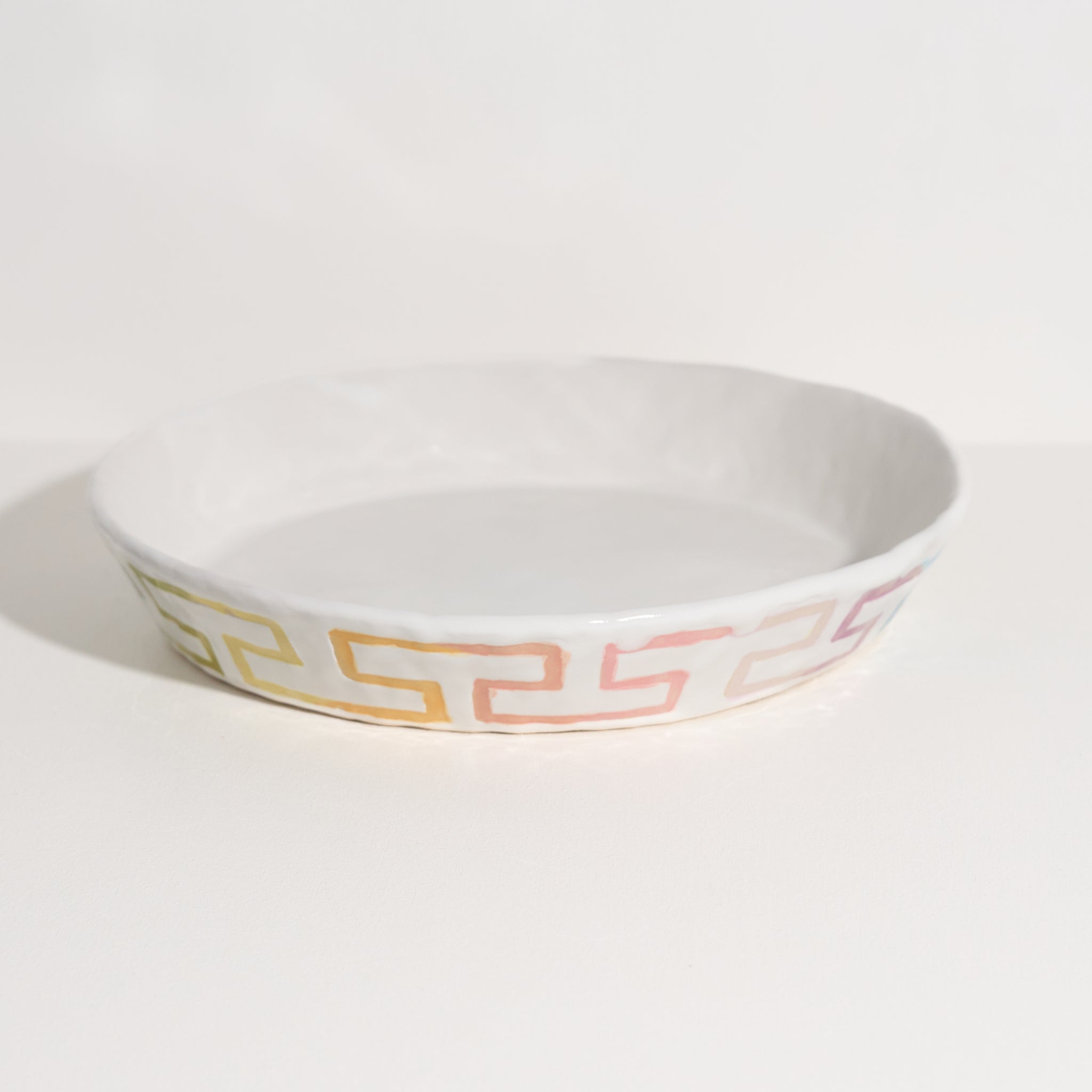 Plate with Ombre Design