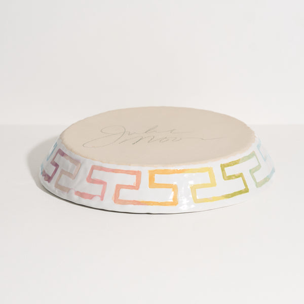 Plate with Ombre Design