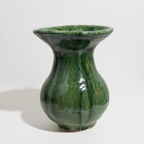 Vase with Watermelon stripes