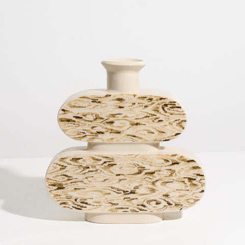 Bottle with Faux Wood Grain
