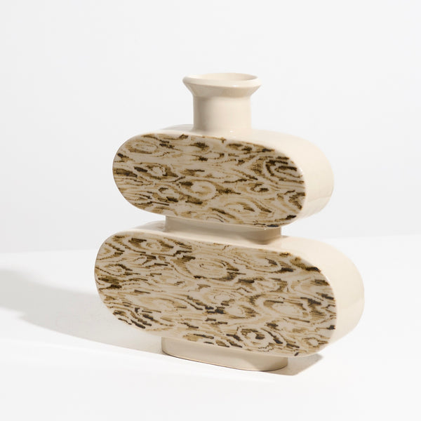 Bottle with Faux Wood Grain