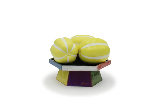 Cake Stand with Colour Blocking