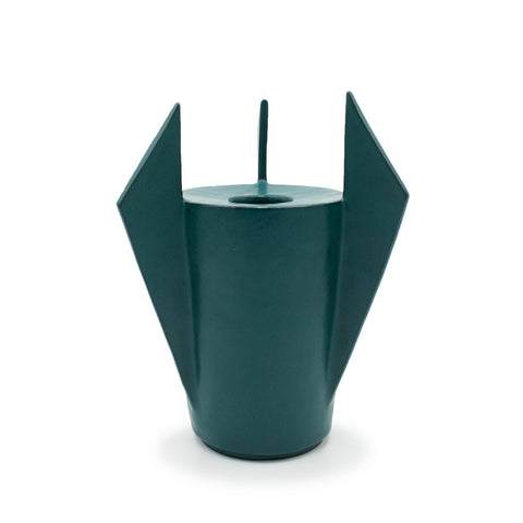 Teal Vase with wings