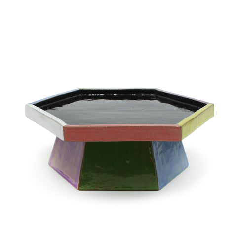 Cake Stand with Colour Blocking