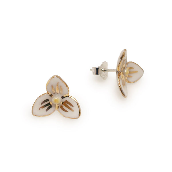 Ontario Trillium Earrings