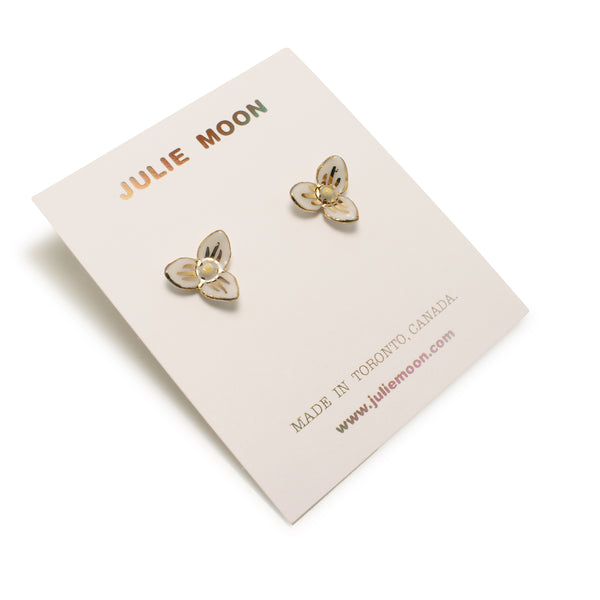 Ontario Trillium Earrings